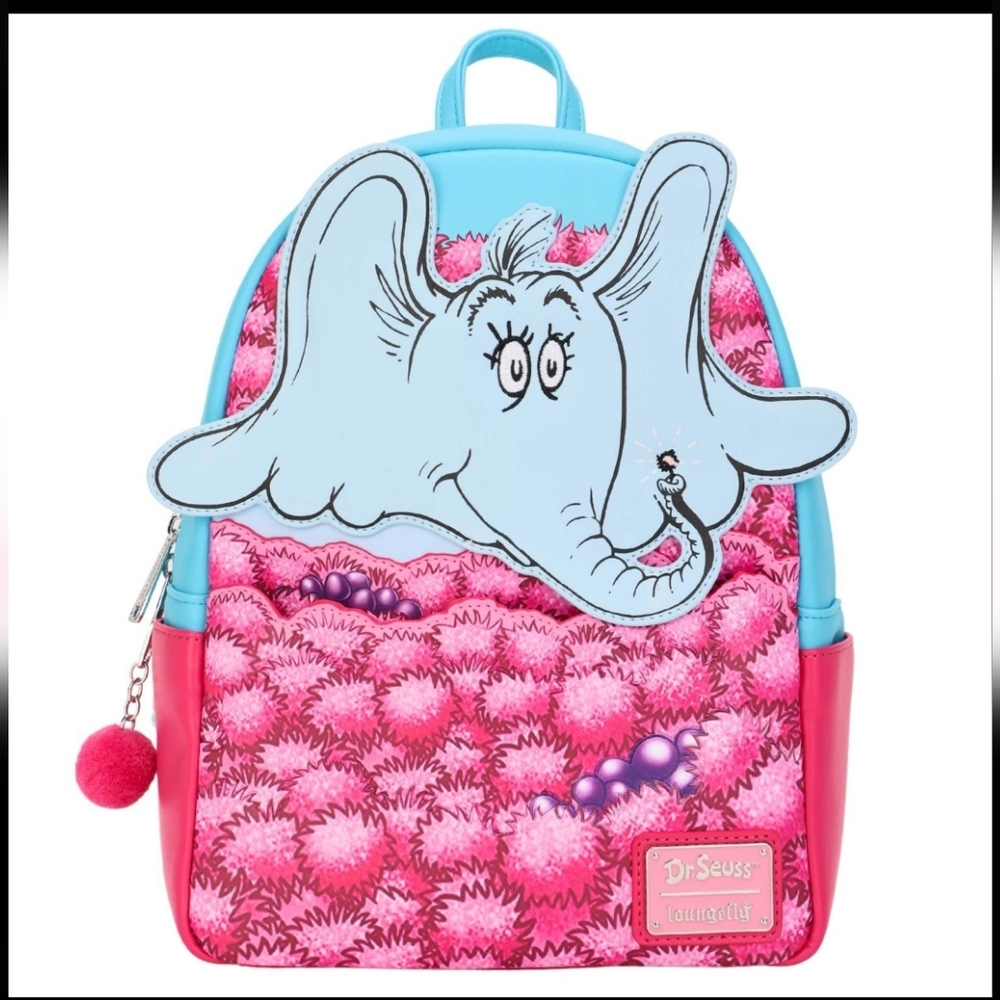 Loungefly Dr Suess Horton Hears a Who mini Backpack and Wallet Set